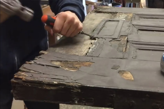 Winter Garden-wooden-door-repair